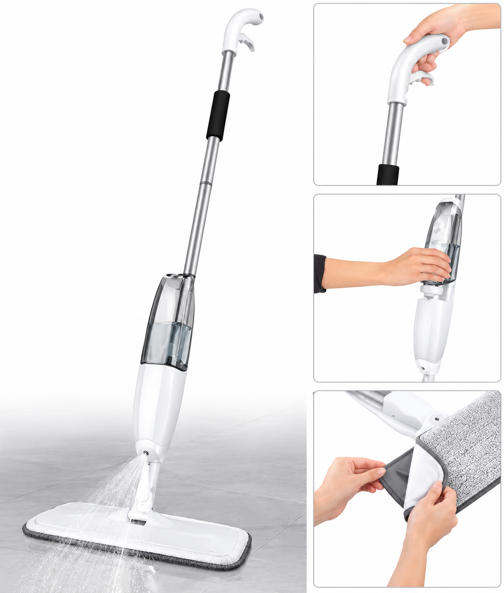 360 Rotating Water Spray Mop