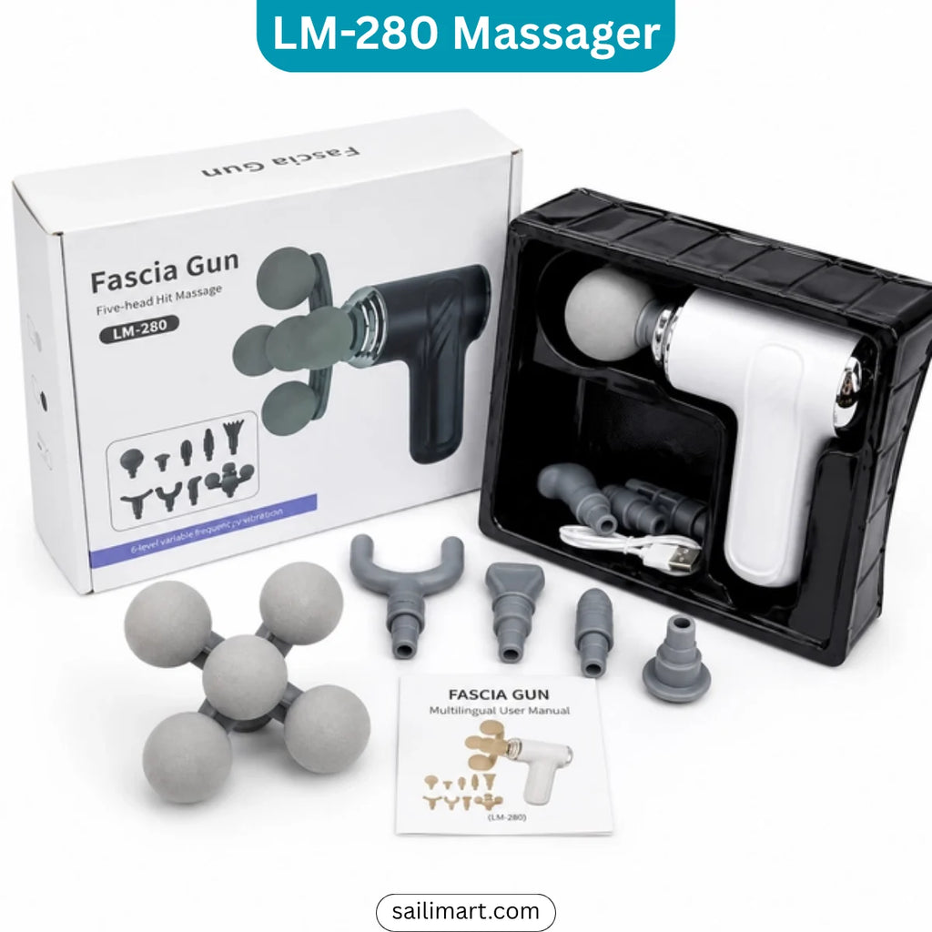 10 in 1 Fascia Gun Deep Tissue Massage Gun